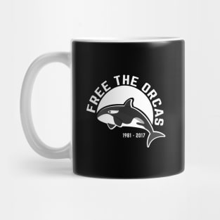 FREE THE ORCAS Shirt Freedom For Orcas Free Willy - Free Tilikum - Free Lolita - Free The Killer Whales t shirt Mug